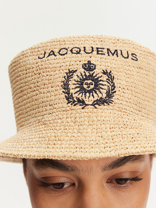 JACQUEMUS Kapelusz JACQUEMUS 25E255AC6785207 Beżowy