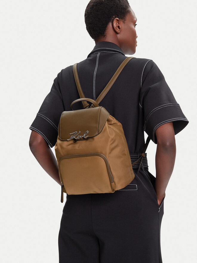KARL LAGERFELD Mochila KARL LAGERFELD A3W30027 Marrón