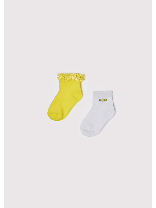 Mayoral Set di 2 paia di calzini corti da bambini Mayoral 10176 Multicolore