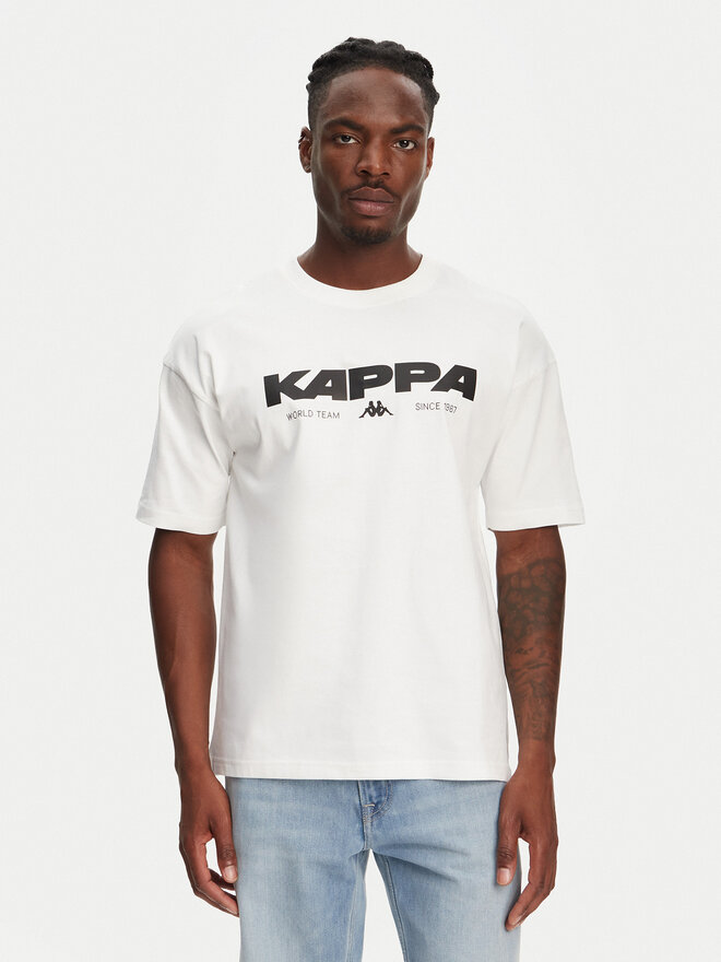 Kappa Kappa Camiseta Nhisso 351S5MW Blanco Regular Fit