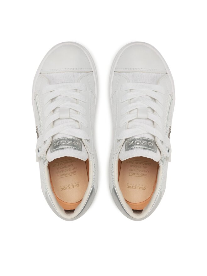 Geox Sneakers Geox Jr Kilwi Girl J02D5B007BCC1002 S Bianco