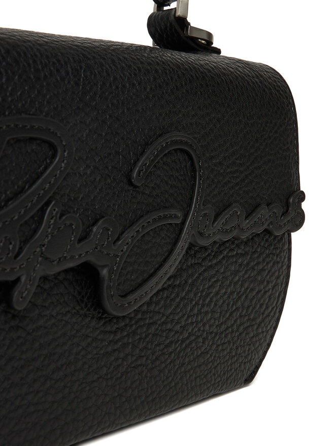 Pepe Jeans Borsetta Pepe Jeans Amber Script PL031664 Nero