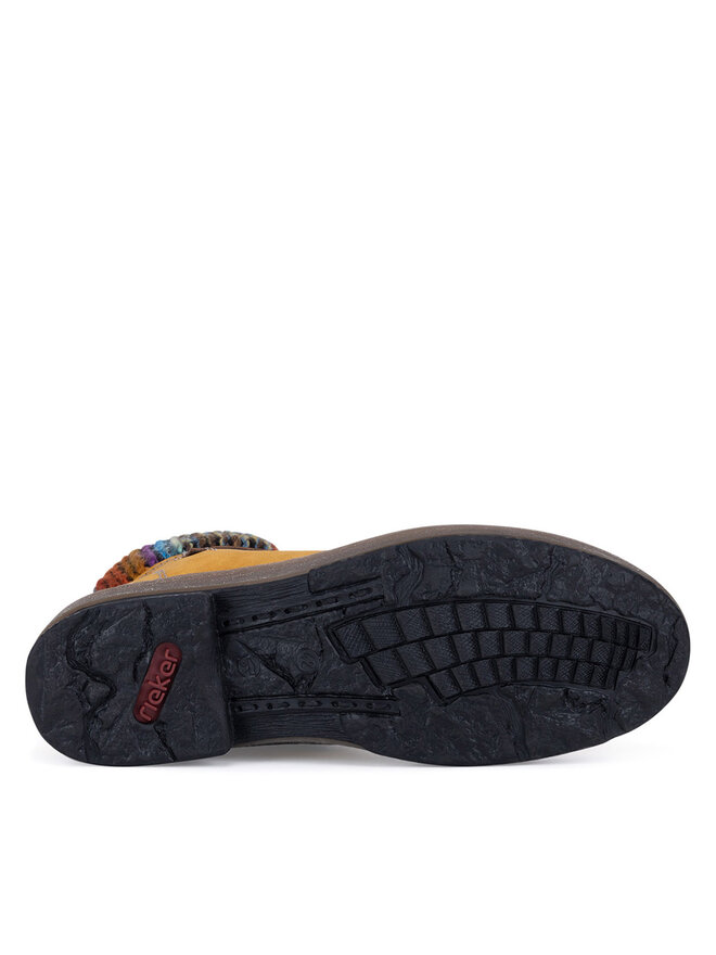 Rieker Botine Rieker Z6743-68 Galben