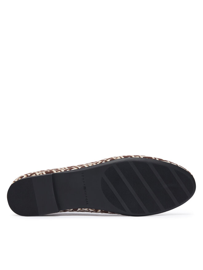 Tommy Hilfiger Ballerinas Tommy Hilfiger Th Charm Jacquard Ballerina FW0FW09504 Bunt