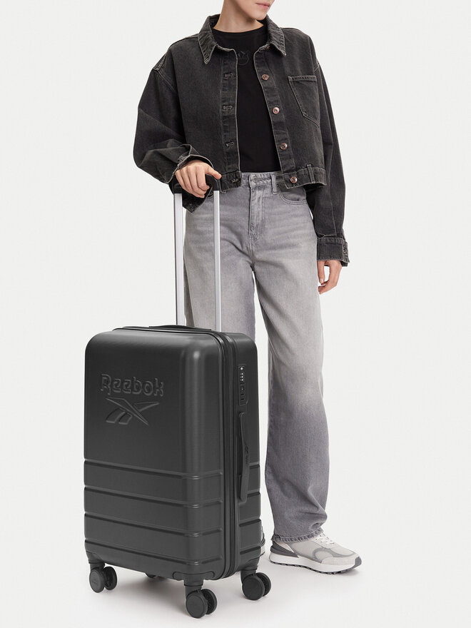 Reebok Середня валіза Reebok RBK-WAL-001-CCC-M Чорний