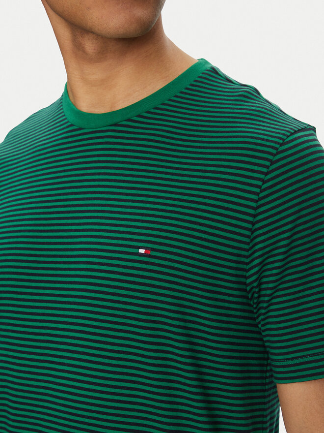 Tommy Hilfiger Tommy Hilfiger Marškinėliai Ess Seasonal MW0MW39995 Žalia Regular Fit