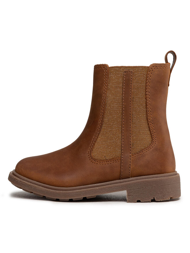 Clarks Škornji Clarks Astrol Orin T 261541686 Rjava