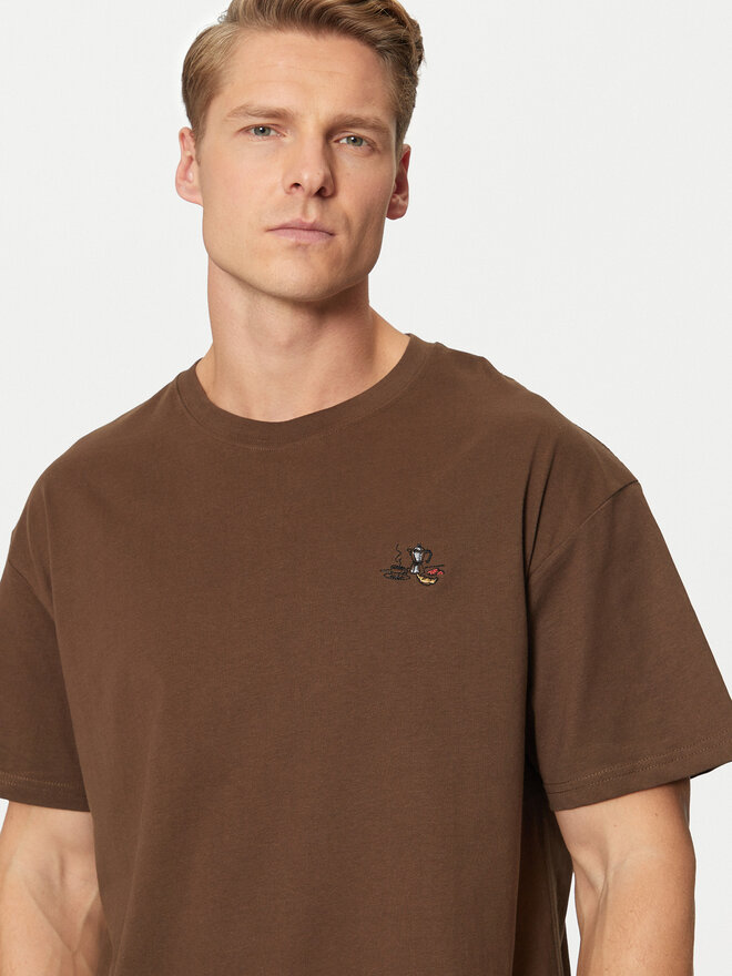 Solid Solid Camiseta Manes 21108333 Negro Regular Fit