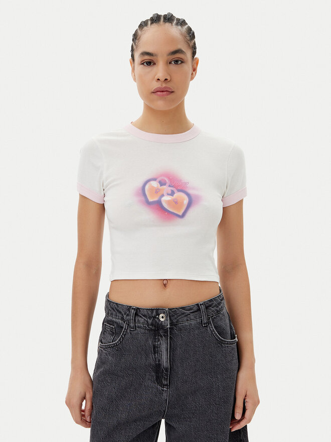 HUGO HUGO T-Shirt Dalia 50537476 Weiß Slim Fit