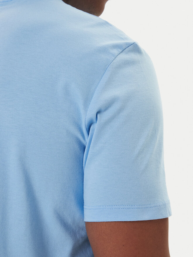 Calvin Klein Calvin Klein Camiseta Logo 30s LV04LD230G Celeste Relaxed Fit