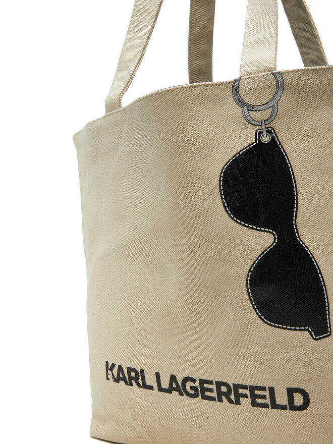 KARL LAGERFELD Torebka KARL LAGERFELD A1W50020 Beżowy