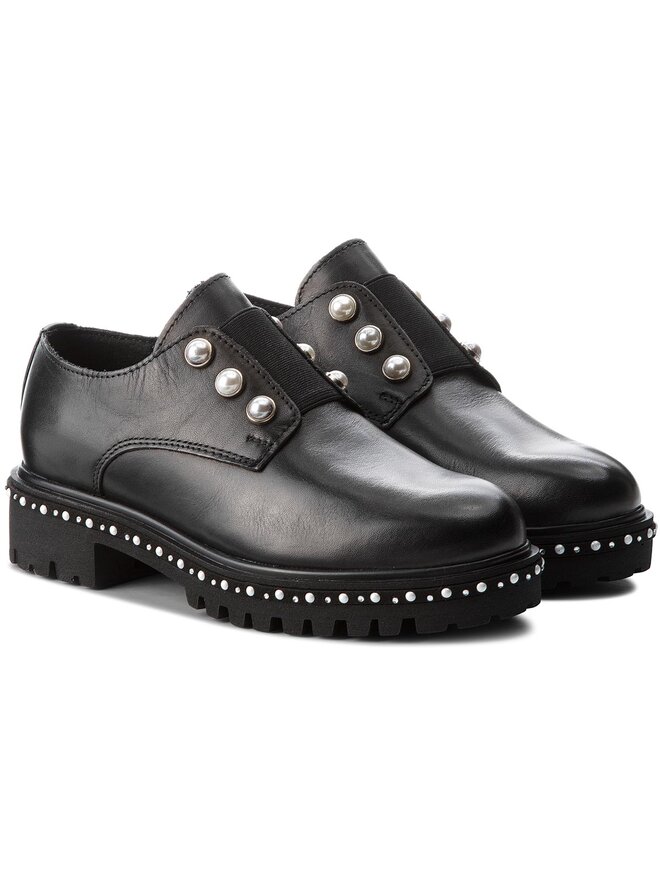 Sergio Bardi Оксфорди Sergio Bardi Isernia FW127350418VF Чорний