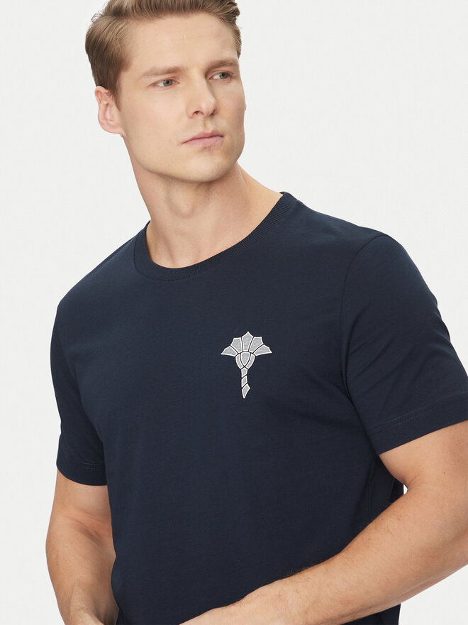 JOOP! JOOP! Camiseta 17 JJ-03Brisko 10017941 30044674 Azul marino Regular Fit