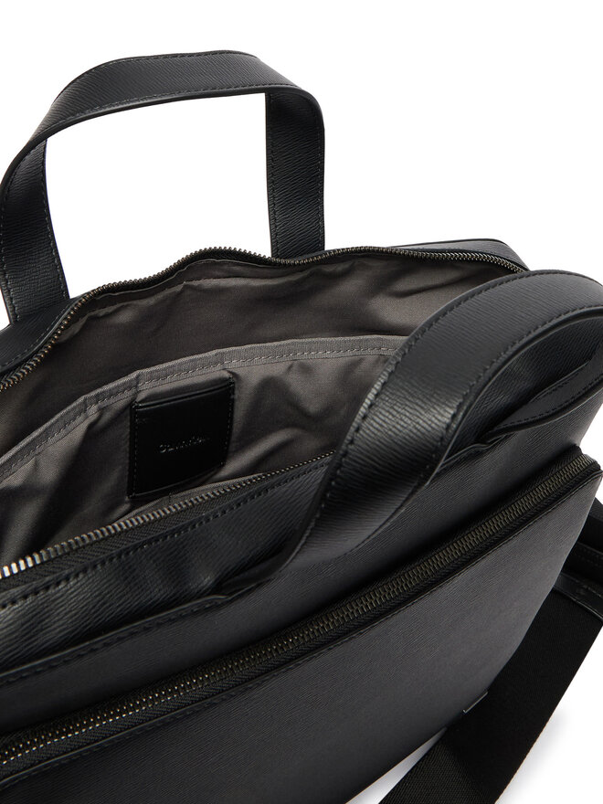Calvin Klein Laptoptasche Calvin Klein Emblem Hw Commuter LV04D3290G Schwarz