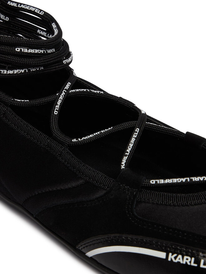KARL LAGERFELD Ballerinas KARL LAGERFELD Altia KL66111 Schwarz