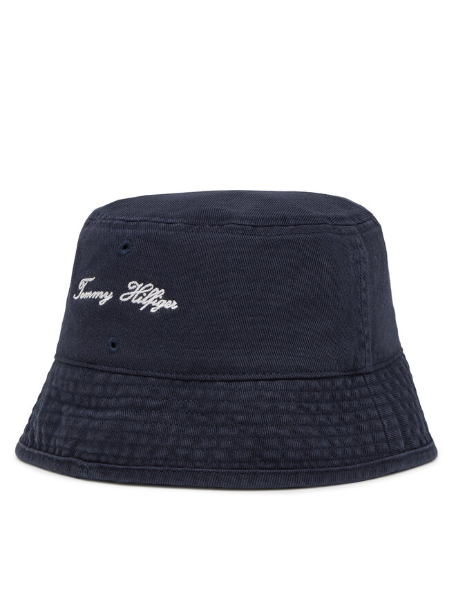 Tommy Hilfiger Hut Tommy Hilfiger Seasonal Flag Bucket AM0AM13384 Dunkelblau