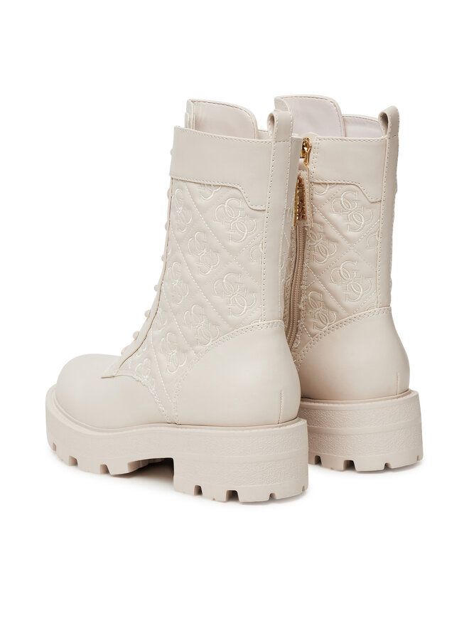 Guess Ботильйони Guess FLTYAN ELE10 Écru
