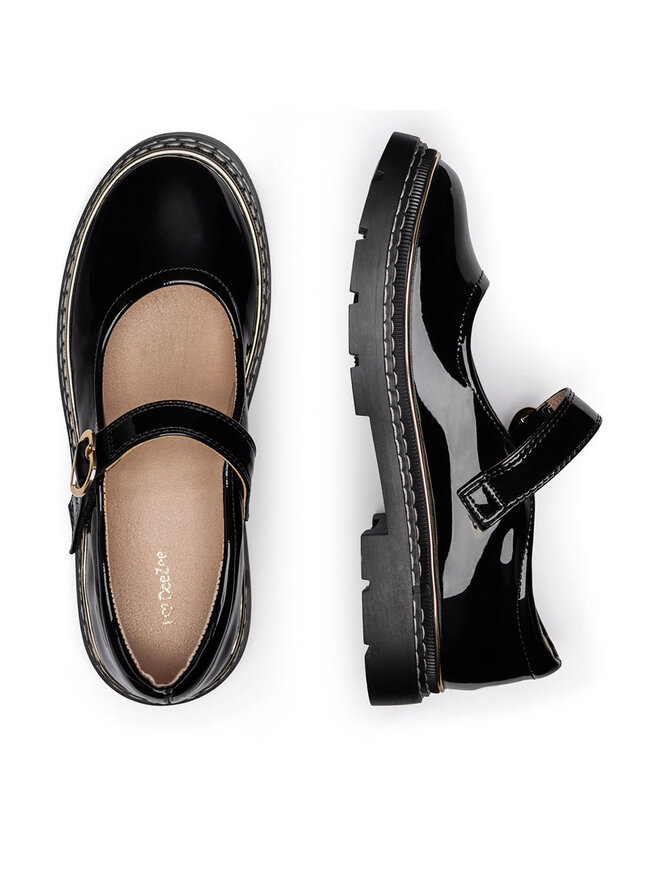 DeeZee Półbuty DeeZee CS5911-04 Czarny