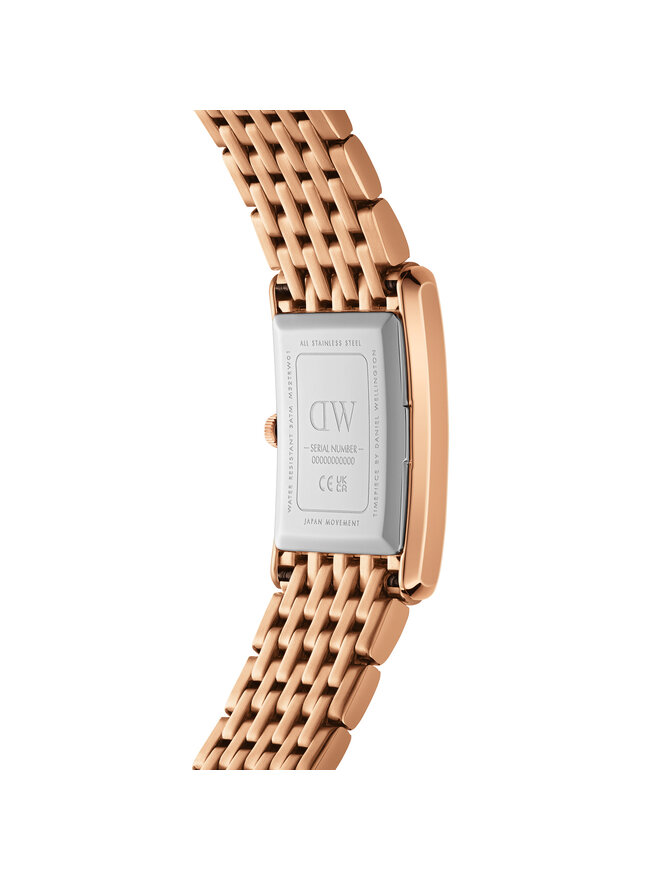 Daniel Wellington Zegarek Daniel Wellington Bound 9-Link Emerald DW00100704 Złoty