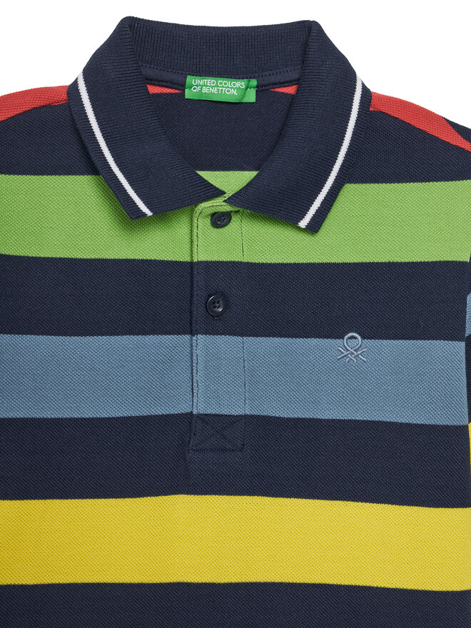 United Colors Of Benetton United Colors Of Benetton Pólóing 39QAC301T Színes Regular Fit