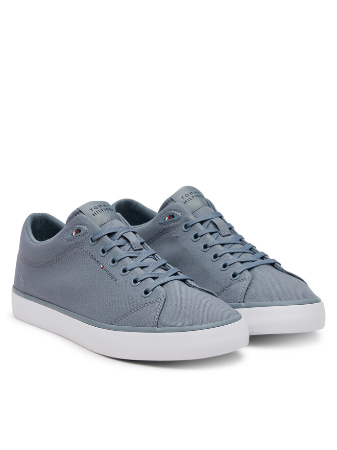 Tommy Hilfiger Zapatillas de tenis Tommy Hilfiger Th Hi Vulc Low Core Canvas FM0FM05396 Gris