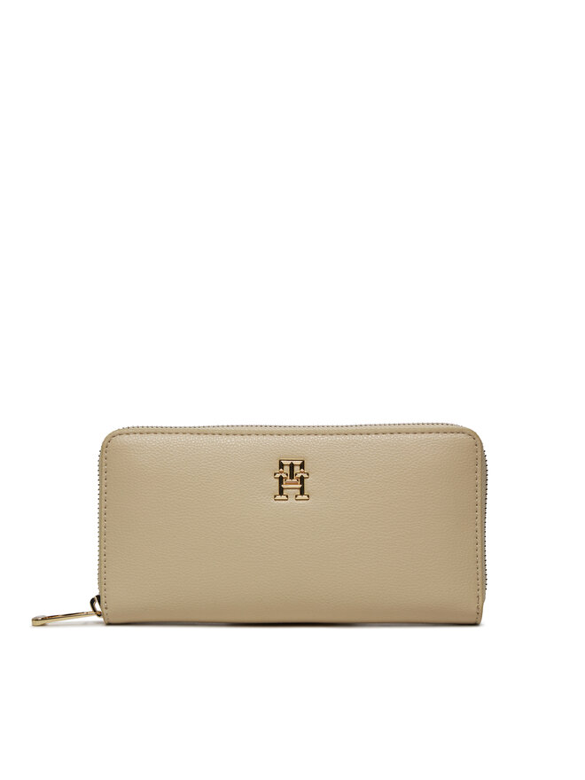 Tommy Hilfiger Liels sieviešu maks Tommy Hilfiger Th Essential Sc Large Za AW0AW16093 Balts