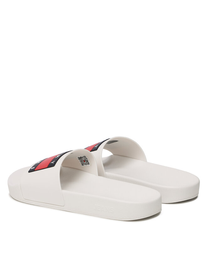 Tommy Jeans Pantoletten Tommy Jeans Pool Ess EM0EM01191 Weiß