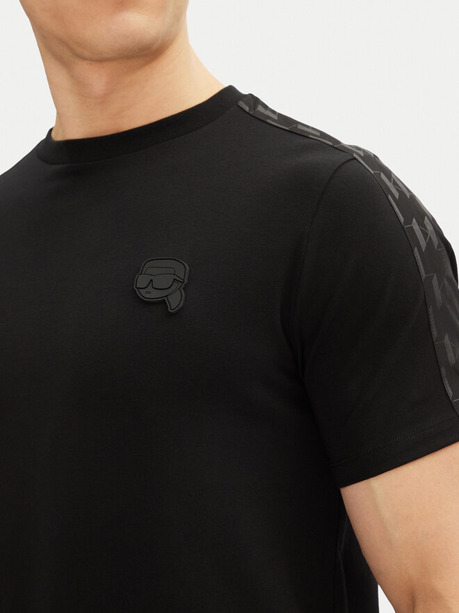 KARL LAGERFELD KARL LAGERFELD Camiseta 755053 552221 Negro Regular Fit