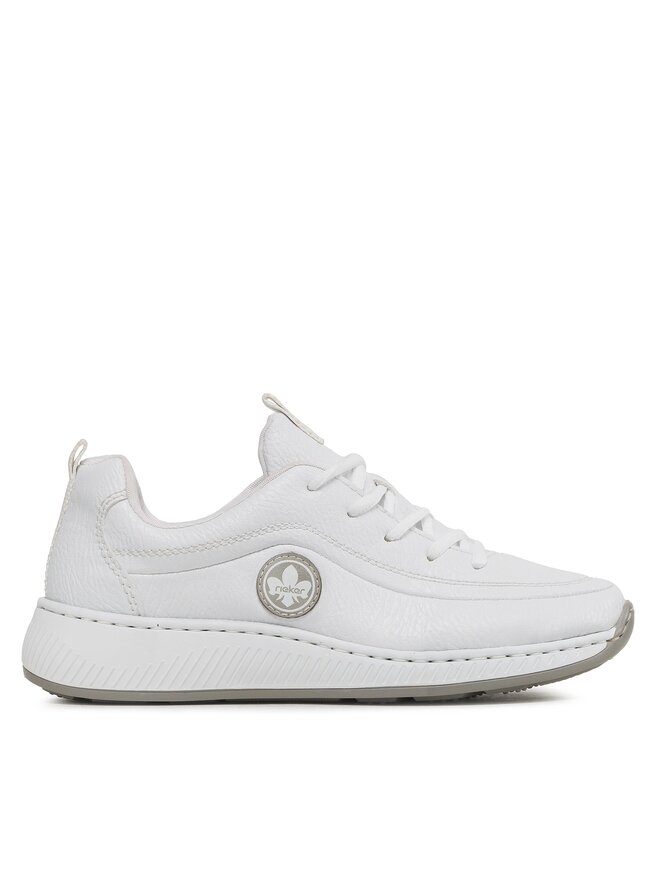 Rieker Sneakersy Rieker N5504-80 Bílá