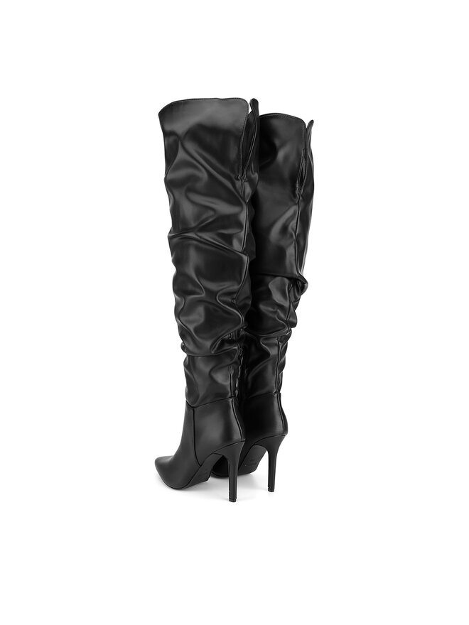 DeeZee Overknees DeeZee HY197-12 Schwarz