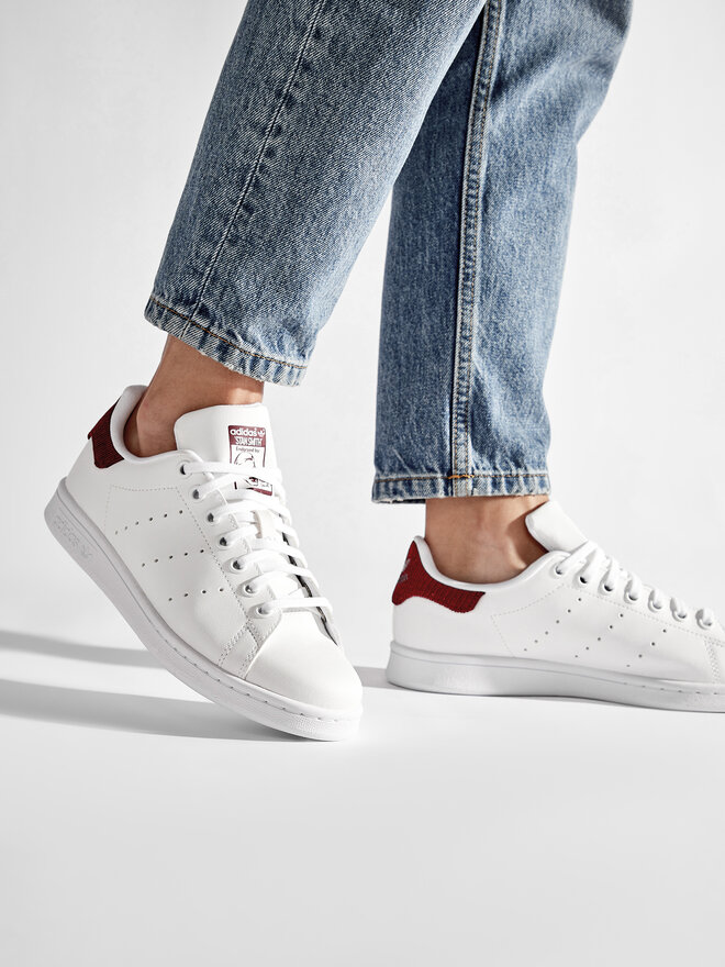 Sneakersy adidas Stan Smith J GX3157 Bia y eobuwie .pl