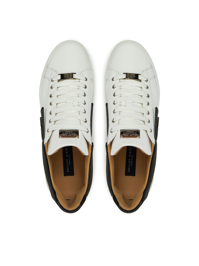 PHILIPP PLEIN Sneakersy PHILIPP PLEIN SAES USC0667 PLE010 Biały