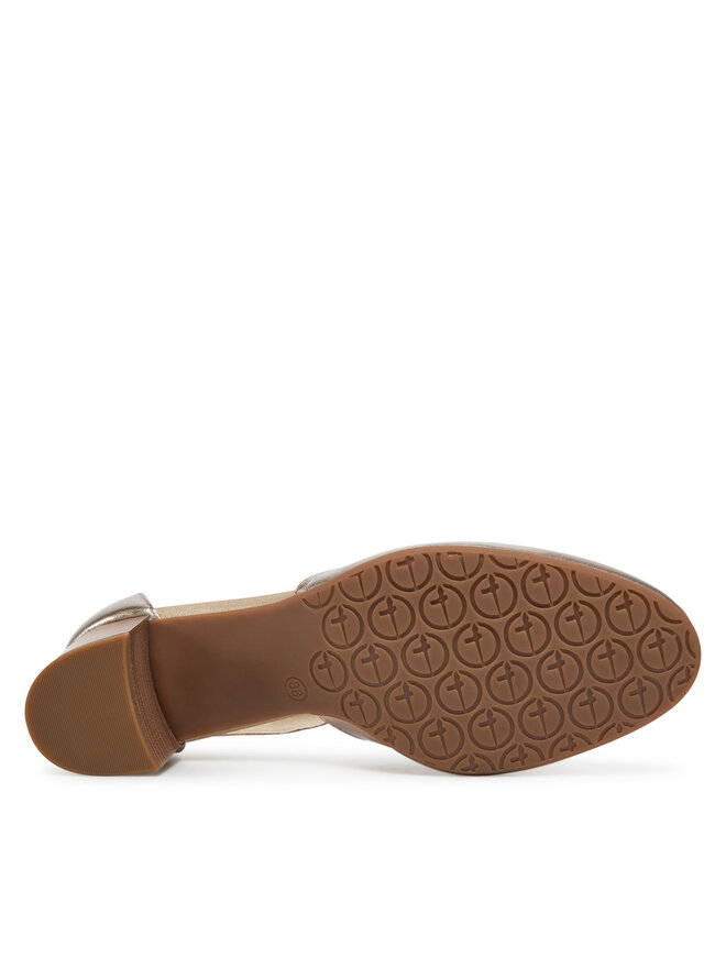 Tamaris Półbuty Tamaris 8-84402-42 Złoty