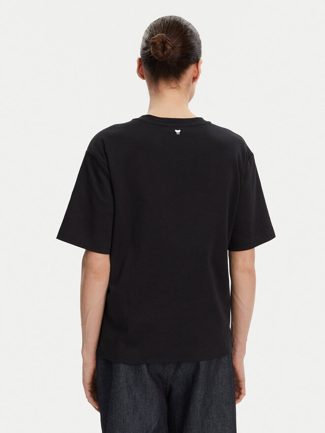 Weekend Max Mara Weekend Max Mara T-Shirt 2515941042650 Μαύρο Regular Fit