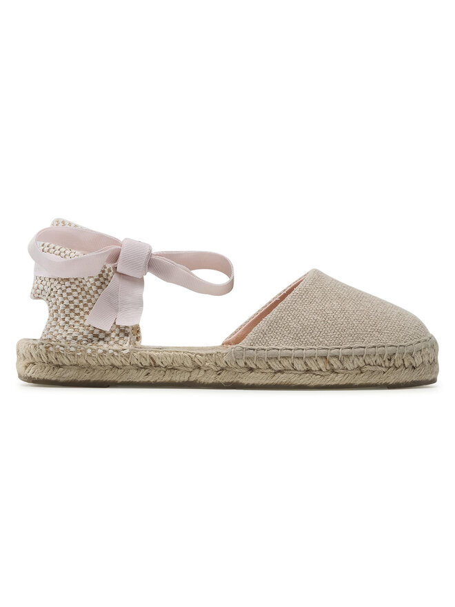 Manebi Espadryle Manebi Flat Valenciana O 4.1 P0 Beżowy