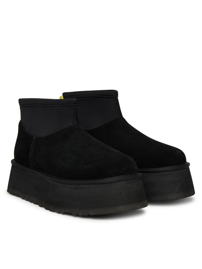 Ugg Sniega zābaki Ugg W Classic Mini Dipper 1168170 Melns