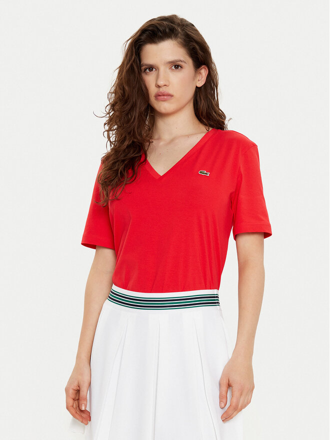 Lacoste Lacoste Póló TF7300 Piros Regular Fit