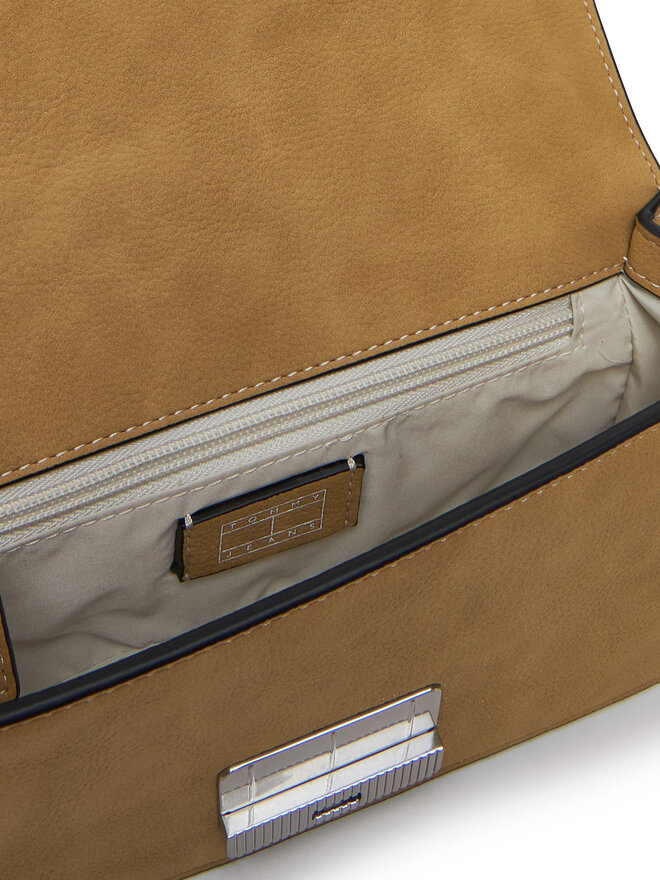 Tommy Jeans Handtasche Tommy Jeans Tjw Fashionista Crossover AW0AW17306 Beige