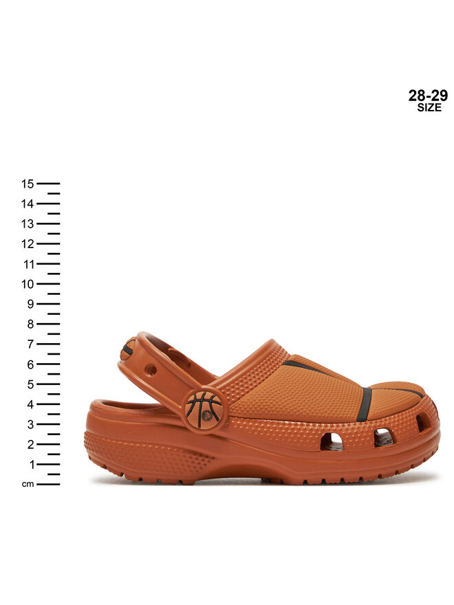 Crocs Şlapi Crocs Classic Basketball Clog K 210156 Portocaliu