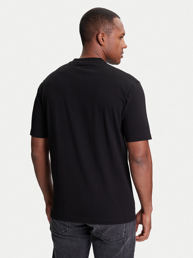 KARL LAGERFELD KARL LAGERFELD Camiseta 755143 553225 Negro Regular Fit