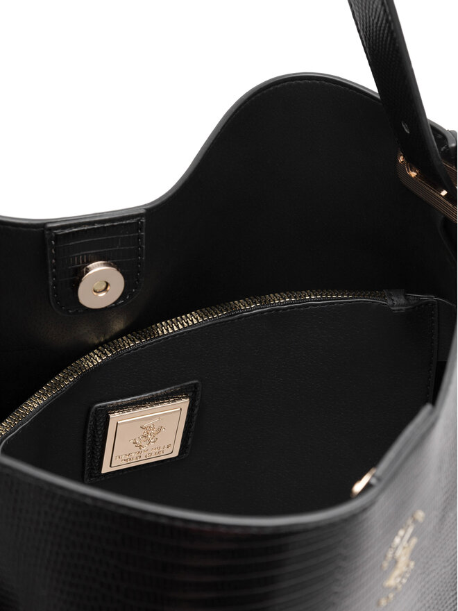 Beverly Hills Polo Club Сак Beverly Hills Polo Club BHPC-W-05-A23 Черен