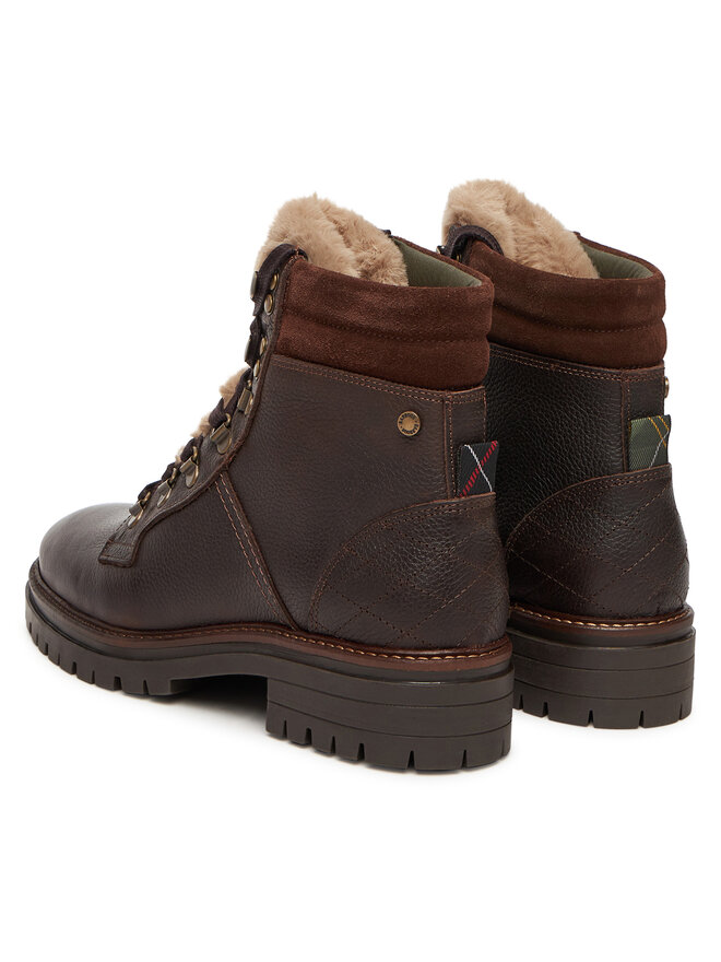 Barbour Schnürstiefeletten Barbour Bambburgh LFO0770BR96 Braun