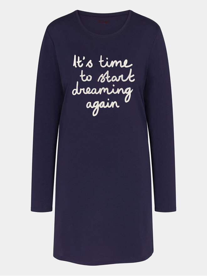 Triumph Triumph Νυχτικό Nightdresses NDK 03 LSL X 10216556 Σκούρο μπλε