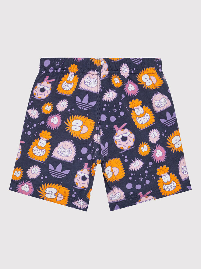 adidas adidas Conjunto de camiseta y pantalones cortos deportivos KEVIN LYONS HC1985 Rosa Regular Fit