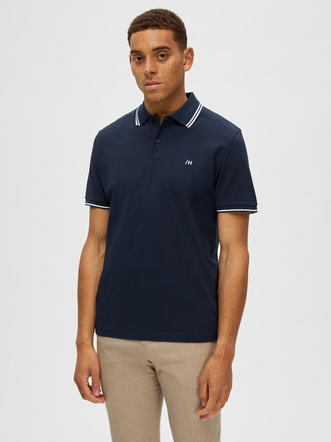 Selected Homme Selected Homme Pólóing 16087840 Sötétkék Regular Fit