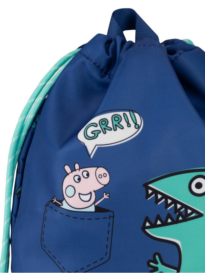 Peppa Pig Rucsac tip sac Peppa Pig ACCCS-AW24-106PP Albastru