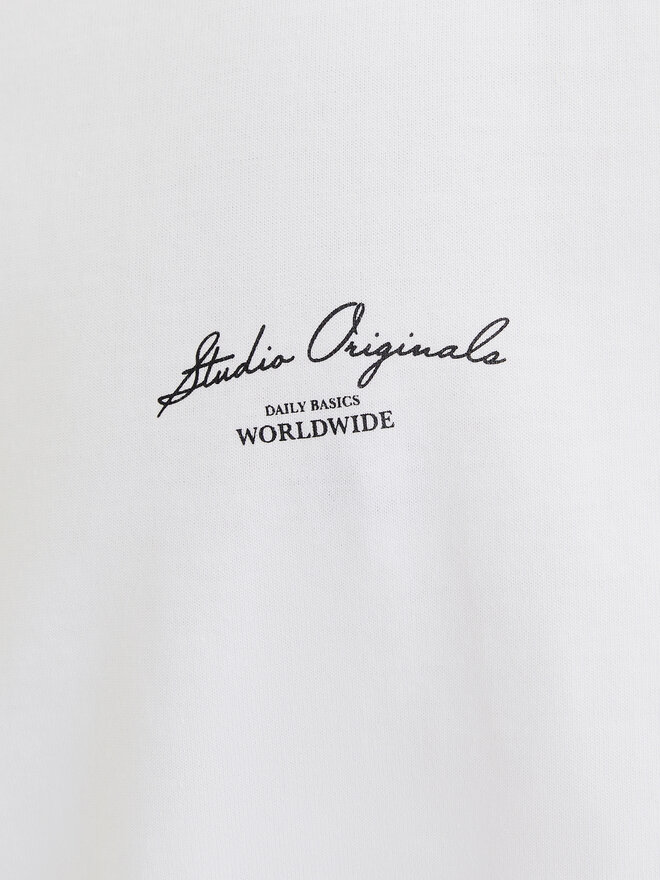 Jack&Jones Jack&Jones Camiseta Islington 12273015 Blanco Loose Fit