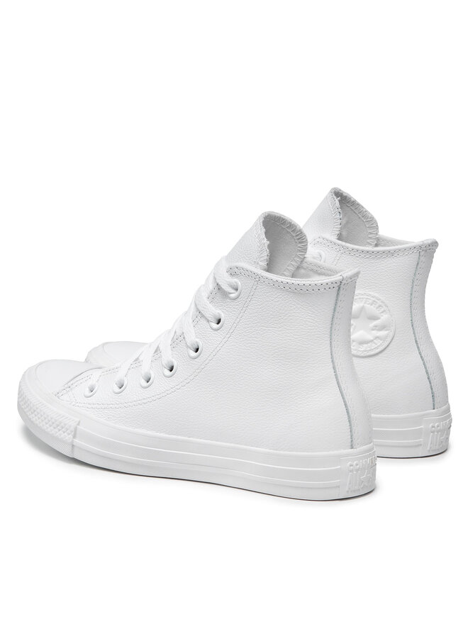 Converse Sneakers aus Stoff Converse Ct A/S Lthr Hi 1T406 Weiß