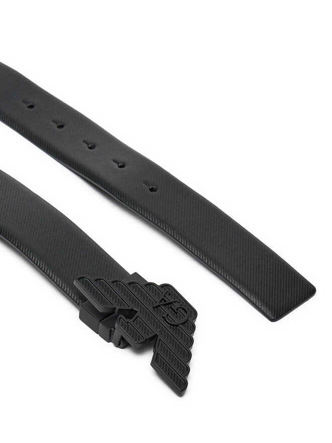 Emporio Armani Cintura da uomo Emporio Armani Y4S642 YQ48K 81386 Nero