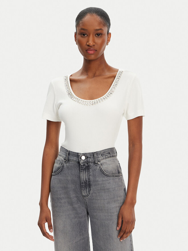 Marciano Guess Marciano Guess T-shirt 5RGP18 6299A Bež Regular Fit